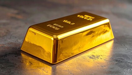 gold bars on a black background