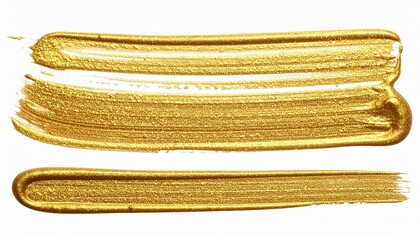 golden splash on white