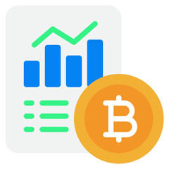Cryptocurrency Investment Dashboard Icon