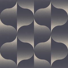 Royal styled noble seamless pattern grainy dots vector abstract background. Dotted halftone art illustration for fancy textile print or home decor. Endless graphical abstraction for stylish wallpaper
