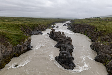  The river Skjalfandafljot inIceland