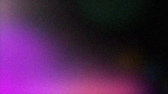 Abstract black purple dark pink speckled grain background, bright color gradient shape, noise texture poster cover design