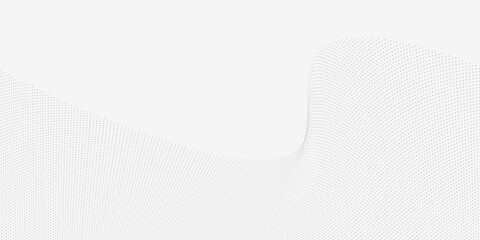 Abstract Halftone Dots Background. minimal wave dot pattern