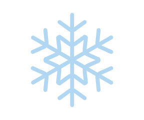 Fototapeta premium snowflake isolated on white background