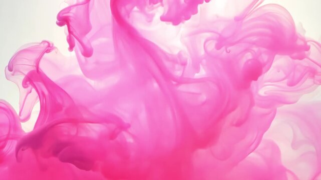 Abstract pink watercolor washes gently canvas, subtle golden veins shimmering fading in. A modern, high-end texture perfect for luxury branding, invitations, packaging motion backgrounds