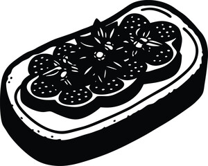 Antique clock tower with roman numerals and ornate metal detailing isolated on transparent background