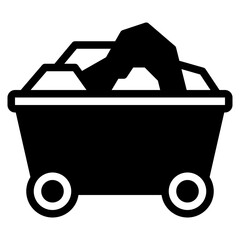 Mining Cart Icon