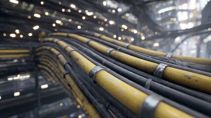 Industrial cables in complex network