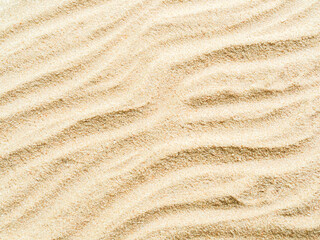 Nature travel background, sand beach close up texture summer desert zen garden coast ocean for...