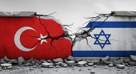 Turkey and Israel Relations - A Fractured Alliance Depicted.