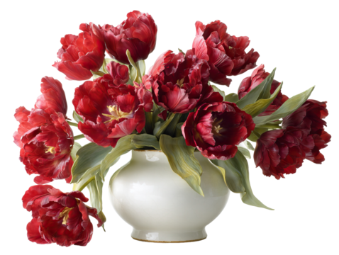 Studio microphone with ring light modern setup front view on transparent background