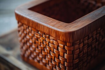 wooden basket 