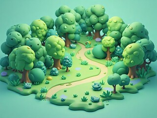 アイソメトリック, 3Dマップ, 地図, ゲームマップ, 自然, 景色, 環境問題, ゲーム風景, ミニモデル, 風景, 木, ジオラマ, 3D, イラスト, 季節, 粘土, 観光, 旅行, 山, 森, 空, 環境の, ビジネス, 草, デザイン, 野原, バカンス, くつろいで, 庭, 緑, 山脈, 低地、