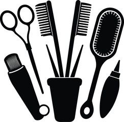 Abstract geometric pattern with intersecting lines and circles for modern design isolated on transparent background