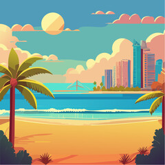 Beach architecture landscape outdoors