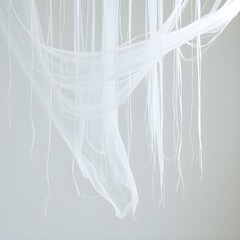 ice crystals on a window