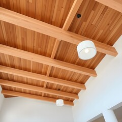 interior of an old wooden house