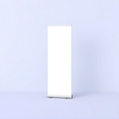 blank billboard on a wall