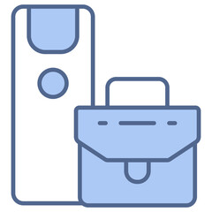 Device Manager Blue Icon