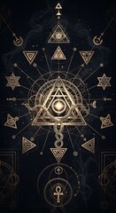 Mystical Alchemy - Geometric Symbolism and Esoteric Knowledge.