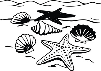 Abstract geometric patterns and textures for modern graphic design and digital art applications isolated on transparent background