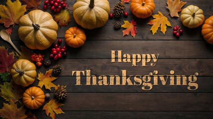 Autumn still life with orange Halloween pumpkins, fall leaves, and a seasonal harvest decoration