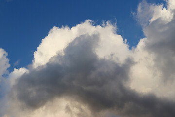 Fototapeta premium Blue sky with clouds