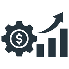 Optimization Glyph Icon