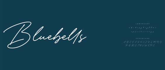 modern luxury capital alphabet letter logo design