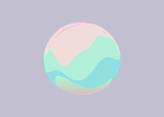 soft holographic blur in iridescent tones background