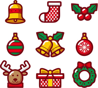 vectorr off Christmass holida...