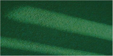 green abstract background. green screen looping animated. An abstract green screen looping animation displays a detailed texture of a football or soccer field turf with white lines for sport. © MD OSMAN