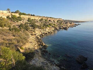 Coast in St Pauls Malta 