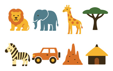 Savannah Elements Icons