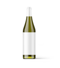 Olive Green Glass Bottle