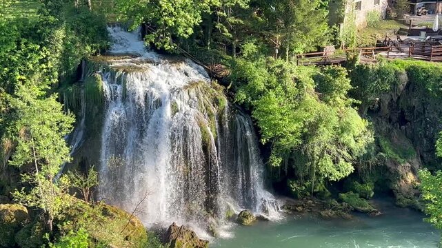 Rastoke Waterfalls or Slunjčica Waterfalls (Slunj, Croatia) - Rastoke-Wasserf&auml;lle oder Slunjcica-Wasserf&auml;lle (Slunj, Kroatien) - Slapovi u Rastokama ili Slapovi Slunjčice (Slunj, Hrvatska)