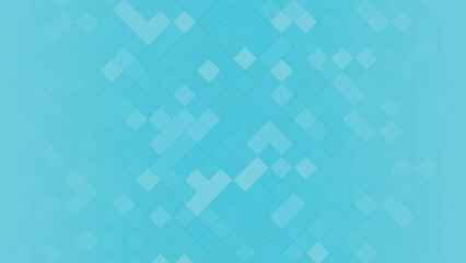 Obraz premium Abstract geometric composition featuring sparse cubes and vibrant color gradients