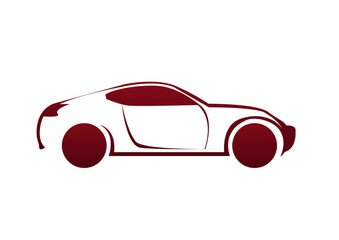 logo de voiture rouge
