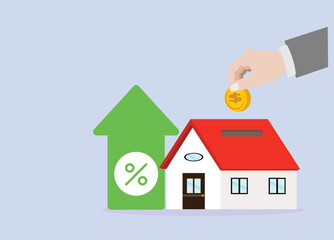 Home increasing in value
