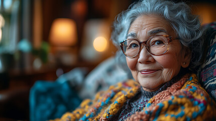 Close-up of senior interacting with online health education program 