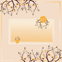  beautiful background template illustration icon