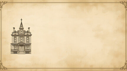 vintage photo style with old paper look amazing view