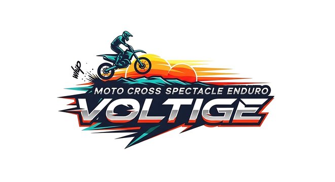 Motocross Spectacle Enduro Voltige - Thrilling Off-Road Adventure and Extreme Sports.