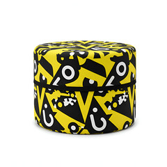 Black cube vector illustration for a game of chance, depicting the risk of a roll in gambling for luck and fortune
