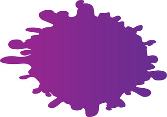  colorful paint splashes falling on white background. Vector illustration Colorful Paint Splatter Vector Set – Ink Blot Stain Clipart for Design Vector set