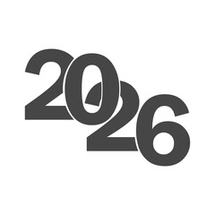 happy new year 2026 logo symbol