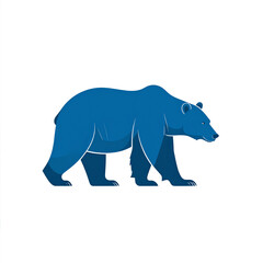 Obraz premium Bear Icon Isolated on White Background