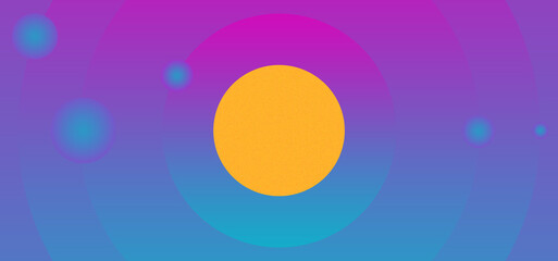 abstract background with planets