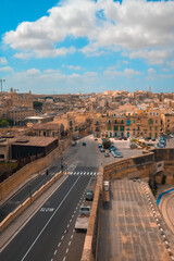 Obraz premium Birgu, Malta – Ancient Streets and Historic Fortress