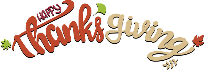 The Autumn logo Stamp for thanksgiving or holiday concept.